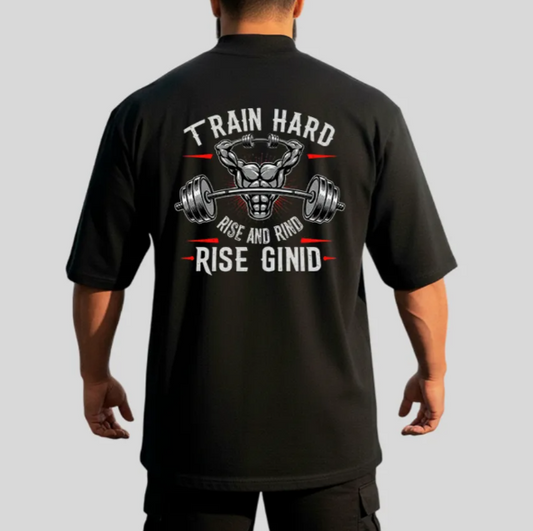 OVERSIZED - TRAIN HARD