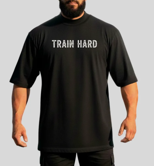 OVERSIZED - TRAIN HARD