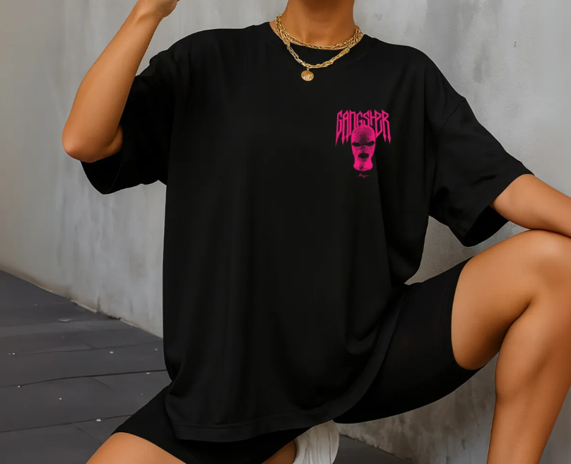 OVERSIZED - PINK GANGSTER